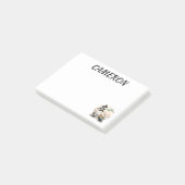 Snoopy, Charlie Brown und Woodstock - Freund Post-it Klebezettel (angewinkelt)