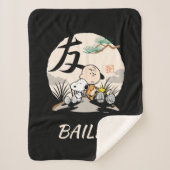 Snoopy, Charlie Brown und Woodstock - Freund Sherpadecke (Vorderseite)