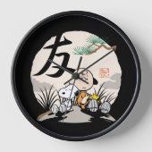 Snoopy, Charlie Brown und Woodstock - Freund Uhr (Vorderseite)