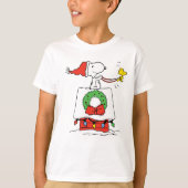 snoopy christmas cheer T-Shirt (Vorderseite)