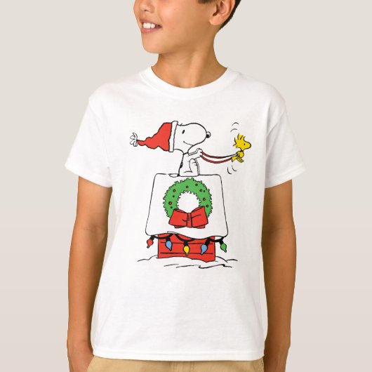 snoopy christmas cheer T-Shirt (Vorderseite)