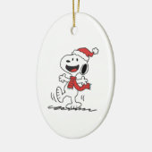 Snoopy Christmas  Keramik Ornament (Links)