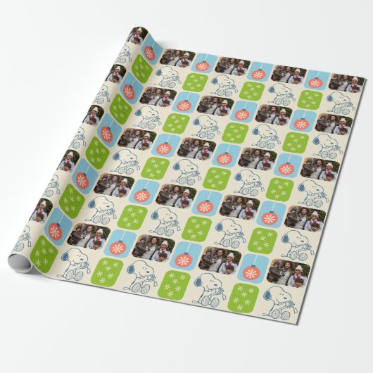 Snoopy Christmas Wrapping | FOTO Geschenkpapier (Ungerollt)