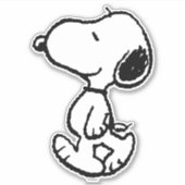 Snoopy Classic Comic Aufkleber (Vorderseite)