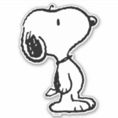 Snoopy Classic Comic Aufkleber (Vorderseite)