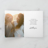 Snoopy Classic Comic Dankeskarte (Innenseite)