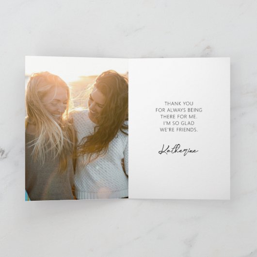 Snoopy Classic Comic Dankeskarte (Innenseite)