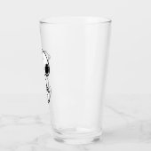 Snoopy Classic Comic Glas (Links)