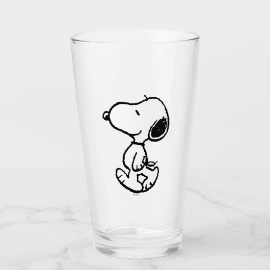 Snoopy Classic Comic Glas (Vorderseite)