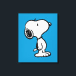 Snoopy Classic Comic Leinwanddruck<br><div class="desc">Schauen Sie sich dieses super niedliche Design mit Snoopy in vielen Posen Muster an.</div>