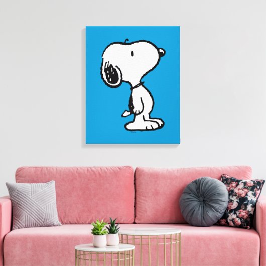 Snoopy Classic Comic Leinwanddruck (Insitu (Wohnzimmer))