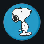 Snoopy Classic Comic Magnet<br><div class="desc">Schauen Sie sich dieses super niedliche Design mit Snoopy in vielen Posen Muster an.</div>