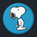 Snoopy Classic Comic Magnet<br><div class="desc">Schauen Sie sich dieses super niedliche Design mit Snoopy in vielen Posen Muster an.</div>