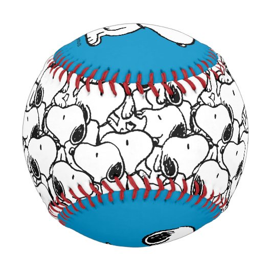 Snoopy Classic Comic Muster Baseball (Rückseite)