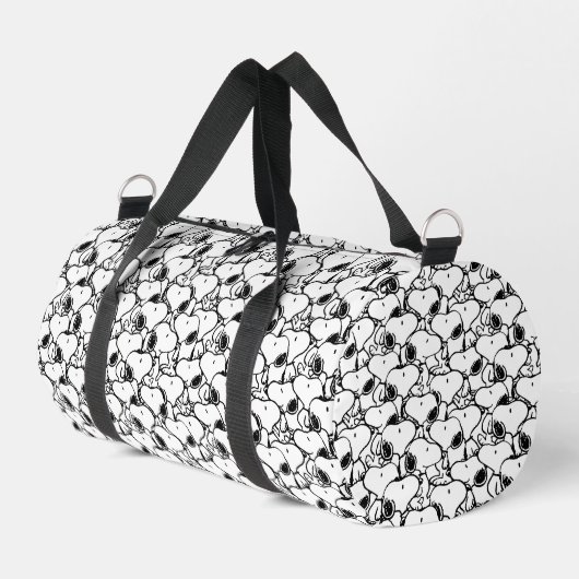 Snoopy Classic Comic Muster Duffle Bag (Linke Seite)