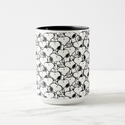 Snoopy Classic Comic Muster Tasse (Zentrum)