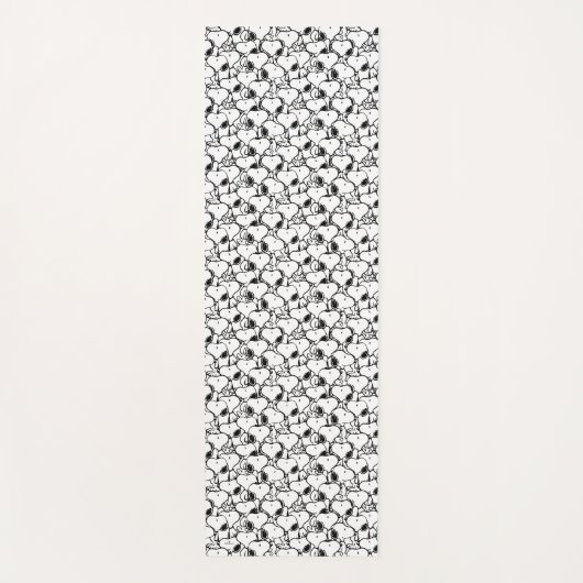 Snoopy Classic Comic Muster Yogamatte (Vorderseite)