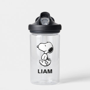Snoopy Classic Comic Name hinzufügen Trinkflasche
