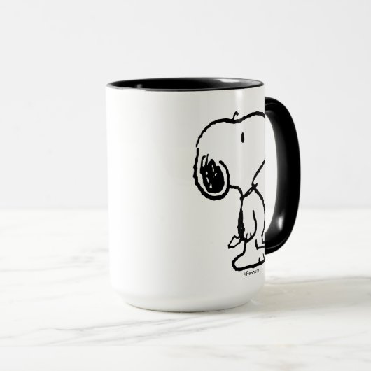 Snoopy Classic Comic Tasse (VorderseiteRechts)