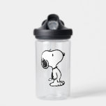 Snoopy Classic Comic Trinkflasche<br><div class="desc">Schauen Sie sich dieses super niedliche Design mit Snoopy in vielen Posen Muster an.</div>