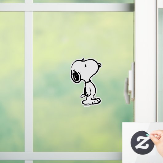 Snoopy Classic Comics Pattern Fensteraufkleber (Zuhause)