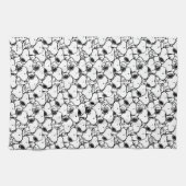 Snoopy Classic Comics Pattern Geschirrtuch (Horizontal)