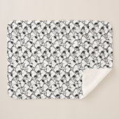 Snoopy Classic Comics Pattern Sherpadecke (Vorderseite (Horizontal))