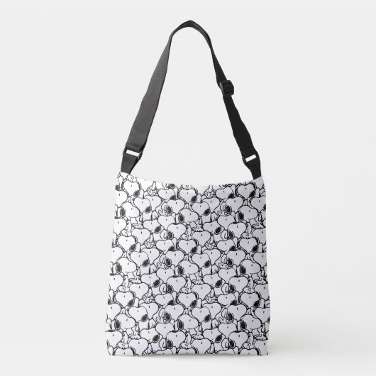 Snoopy Classic Comics Pattern Tragetaschen Mit Langen Trägern (Vorderseite)