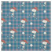 Snoopy Cowboy Kariert und Stern Stoff (Muster)
