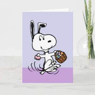 Snoopy der Oster-Beagle Feiertagskarte