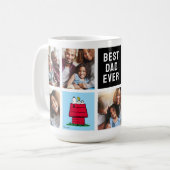 Snoopy Doghouse | Bester Vater - FotoCollage Kaffeetasse (Vorderseite Links)
