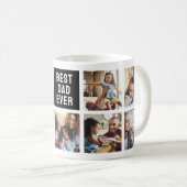 Snoopy Doghouse | Bester Vater - FotoCollage Kaffeetasse (VorderseiteRechts)