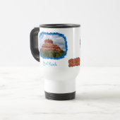 Snoopy Felsen/Bell-Felsen Sedona Reise-Tasse Reisebecher (Vorderseite Links)