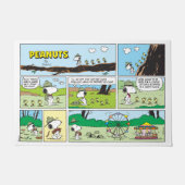 Snoopy & Friends | Go-Camping Fußmatte (Vorderseite)