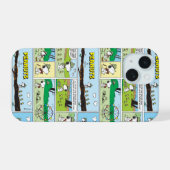 Snoopy & Friends | Go-Camping iPhone 15 Hülle (Rückseite (Horizontal))
