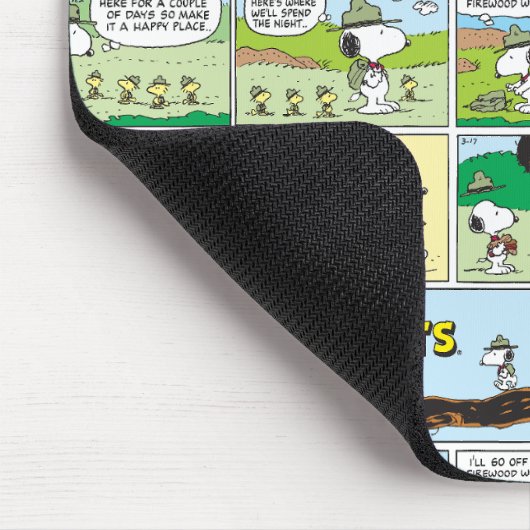 Snoopy & Friends | Go-Camping Mousepad (Ecke)
