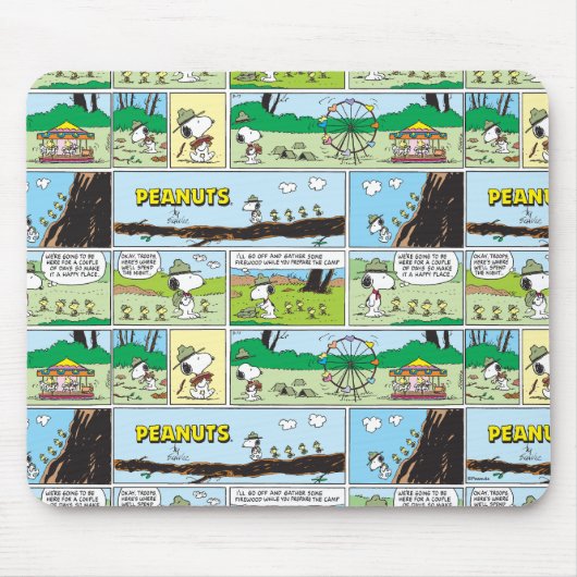 Snoopy & Friends | Go-Camping Mousepad (Vorne)