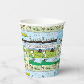 Snoopy & Friends | Go-Camping Pappbecher (Rechts)