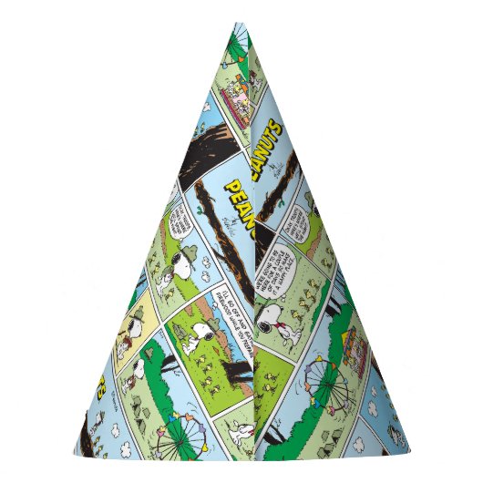 Snoopy & Friends | Go-Camping Partyhütchen (Rückseite)