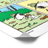 Snoopy & Friends | Go-Camping Poster (Ecke)