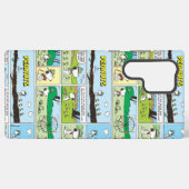 Snoopy & Friends | Go-Camping Samsung Galaxy Hülle (Rückseite (Horizontal))