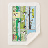 Snoopy & Friends | Go-Camping Sherpadecke (Vorderseite)