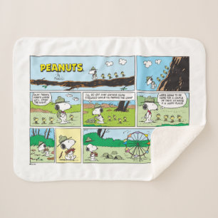 Snoopy & Friends   Go-Camping Sherpadecke