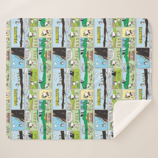 Snoopy & Friends | Go-Camping Sherpadecke (Vorderseite (Horizontal))