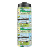 Snoopy & Friends | Go-Camping Thermosbecher (Vorderseite)