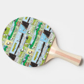 Snoopy & Friends | Go-Camping Tischtennis Schläger (Seitenansicht)