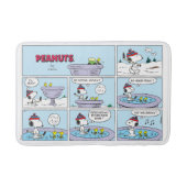 Snoopy & Friends Hockey Game Badematte (Vorderseite)