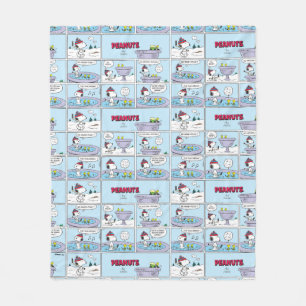 Snoopy & Friends Hockey Game Fleecedecke