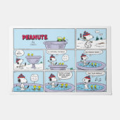 Snoopy & Friends Hockey Game Fußmatte (Vorderseite)
