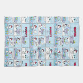 Snoopy & Friends Hockey Game Geschirrtuch (Horizontal)